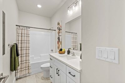 Full bath — tub and shower