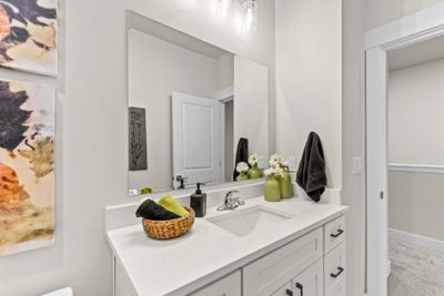 Vanity and mirror