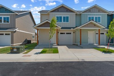Front doors and garages