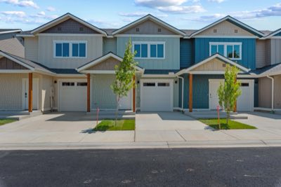 Four-home elevation