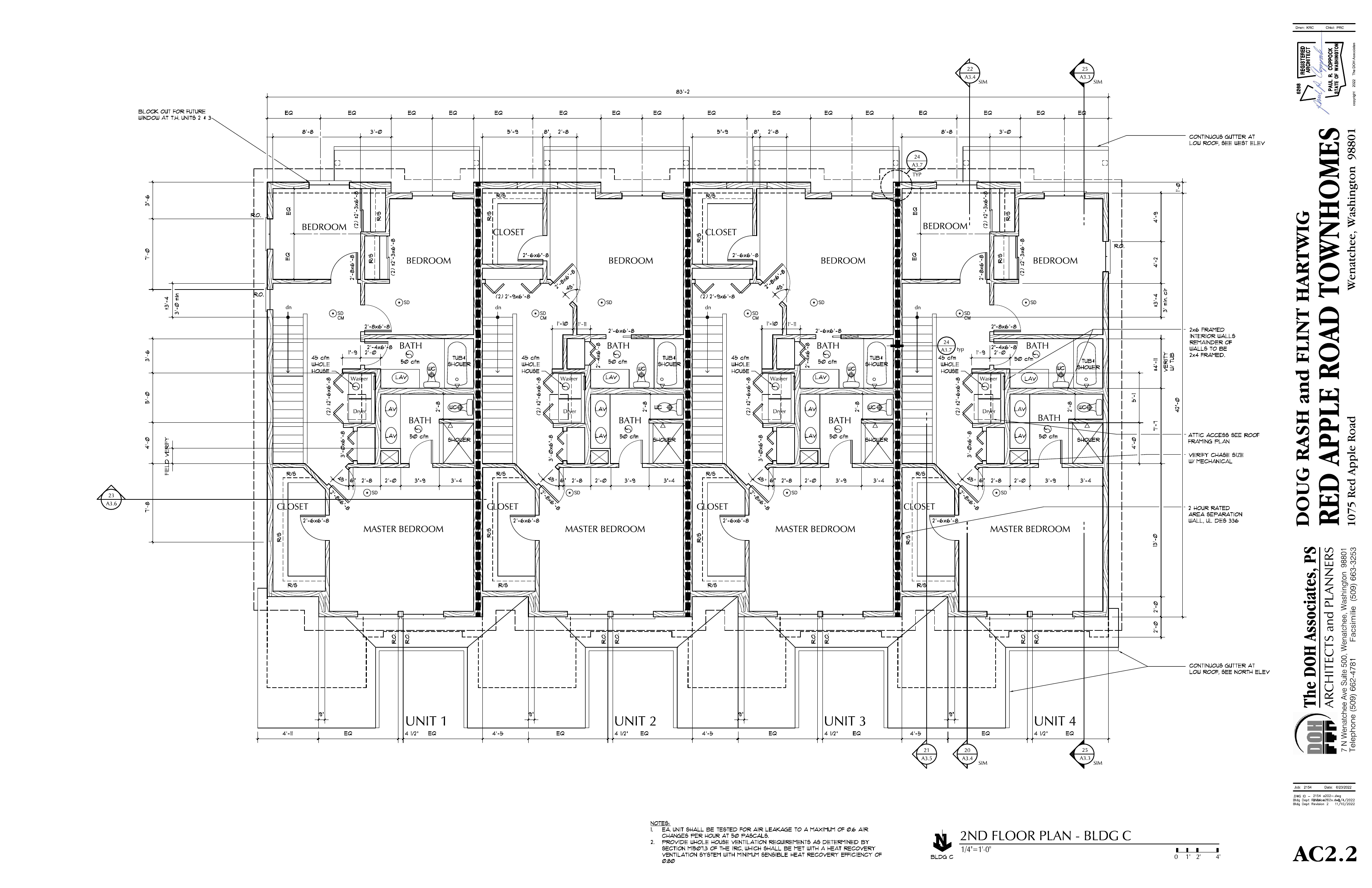 Red Apple Townhomes floor plan, sheet 2